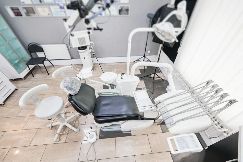 Modern dental office, equipped with high precision technologies